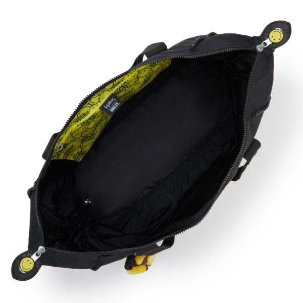 KIPLING X SMILEY + ART M YELLOW FUN BLACK - Image 7