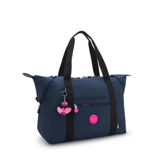 KIPLING X SMILEY + ART M PINK FUN BLUE - Image 3