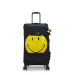 KIPLING X SMILEY + SPONTANEOUS M YELLOW FUN BLACK