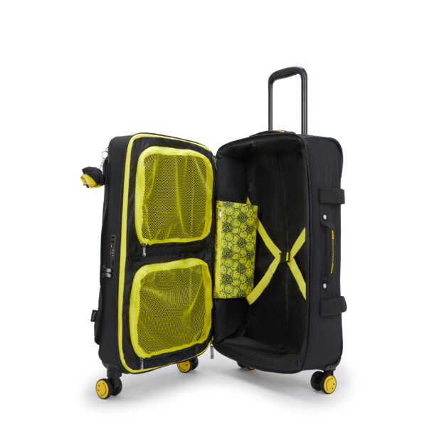 KIPLING X SMILEY + SPONTANEOUS M YELLOW FUN BLACK - Image 6