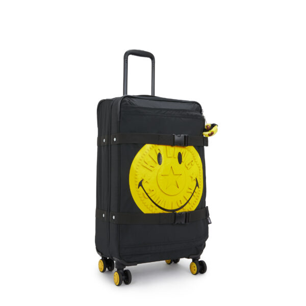 KIPLING X SMILEY + SPONTANEOUS M YELLOW FUN BLACK - Image 2