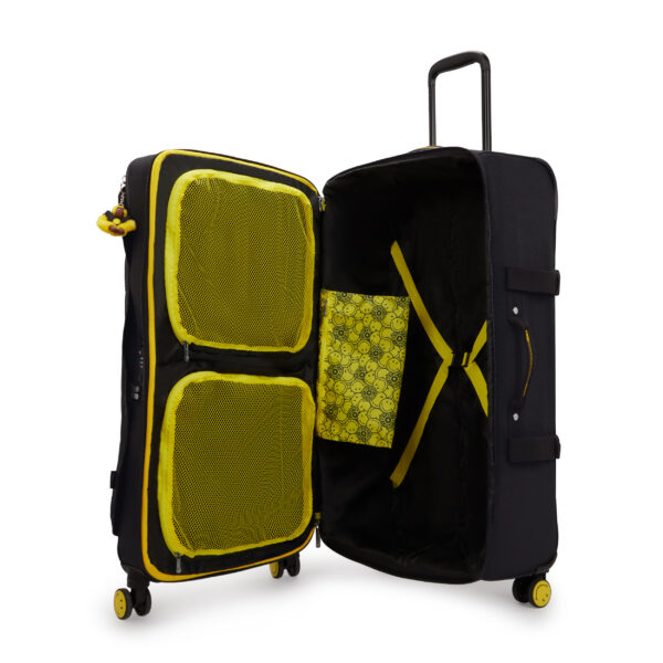 KIPLING X SMILEY + SPONTANEOUS L YELLOW FUN BLACK - Image 6